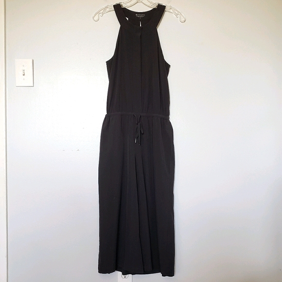Athleta Mercer wide leg crop sleeveless jumpsuit 2 - Picture 3 of 16